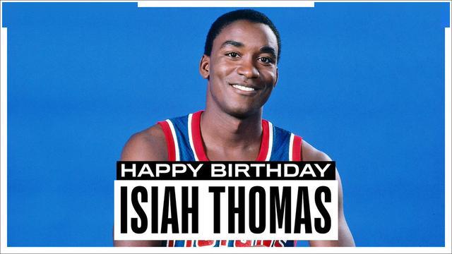 nba官方祝活塞名宿伊赛亚-托马斯59岁生日快乐