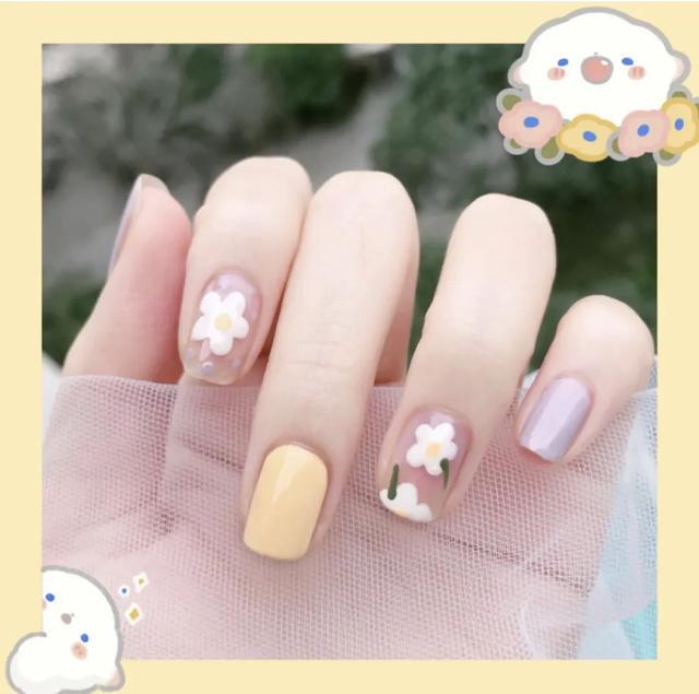 迷人计丨吴昕的花花开在了指尖,吉克隽逸你心动不?_美甲