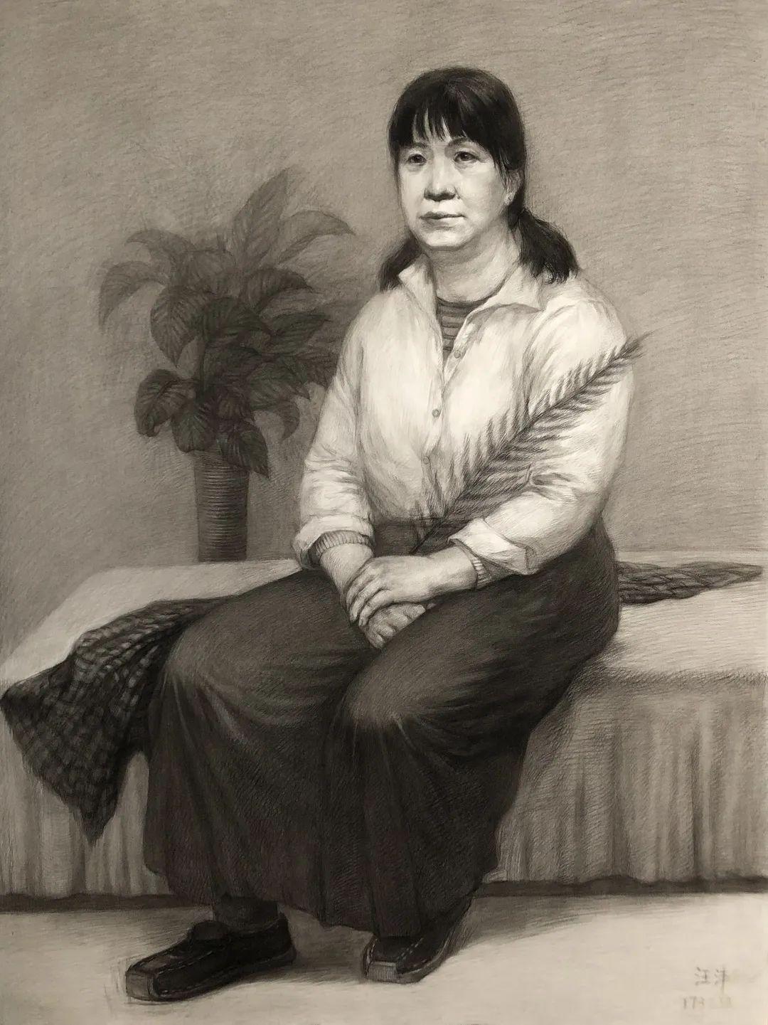 精彩"云"课丨素描全身像/白文忠,陈佳思 · 附中