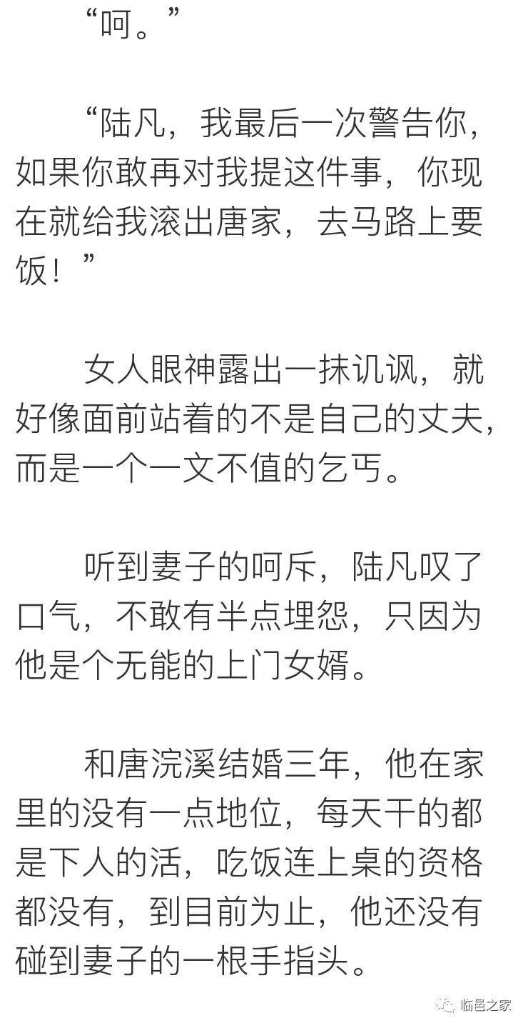 龙婿陆凡唐浣溪精品男频