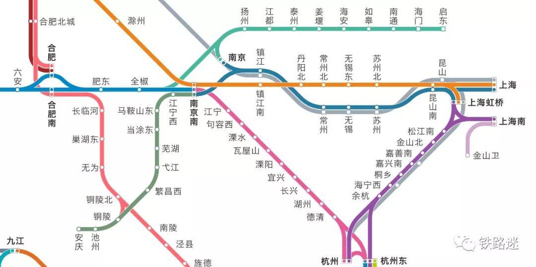 走遍神州大地请收好这份中国高铁地图2020最新版
