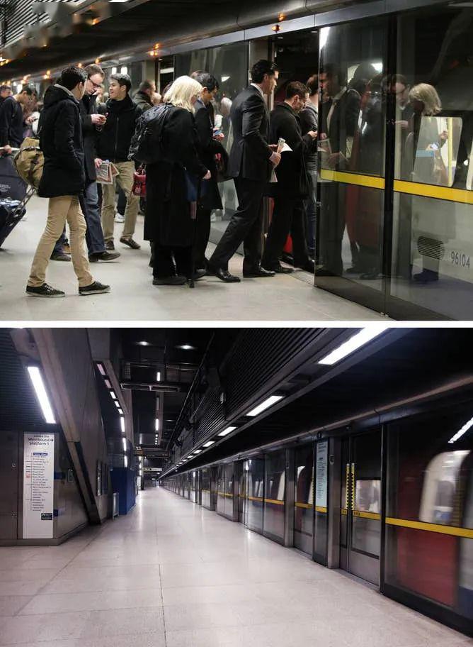 震撼对比50张图片展示英国疫情前后惊人变化