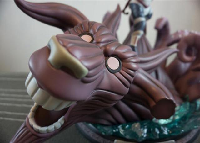 小哥哥晒火影八尾手办章鱼触手逼真奇拉比沦为赠品