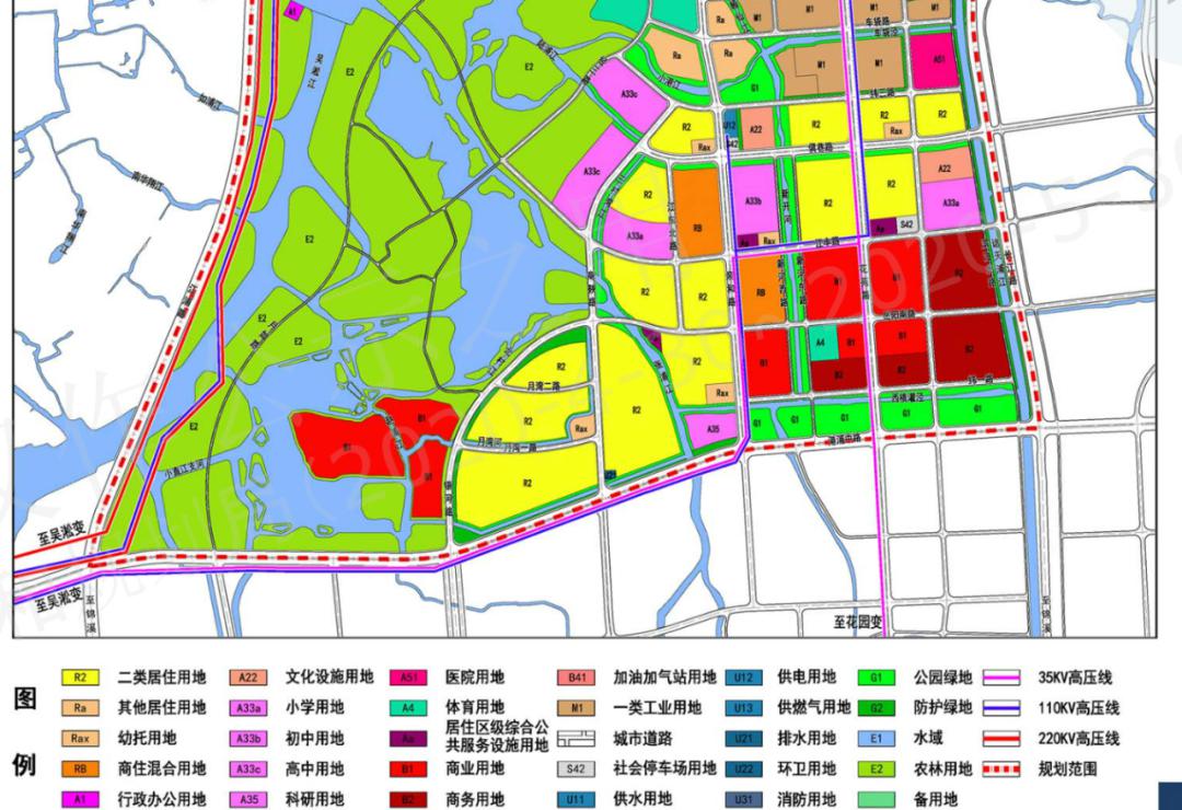 事关张浦未来规划昆山市e02规划编制单元控制性详细规划草案公示