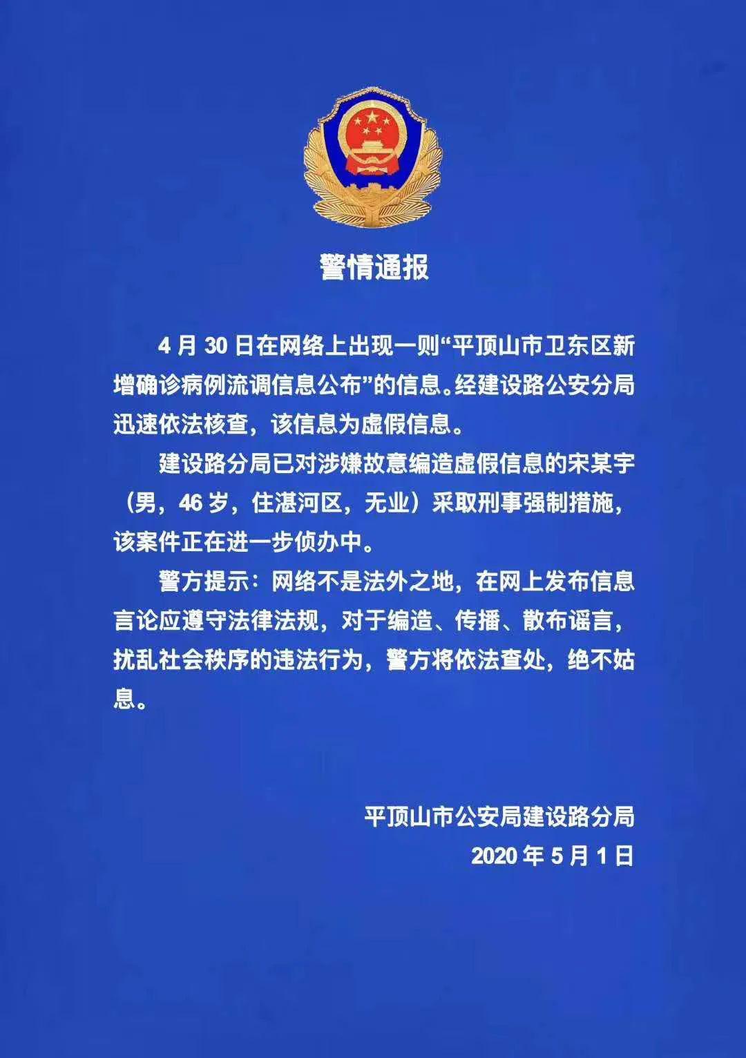 警情通報!