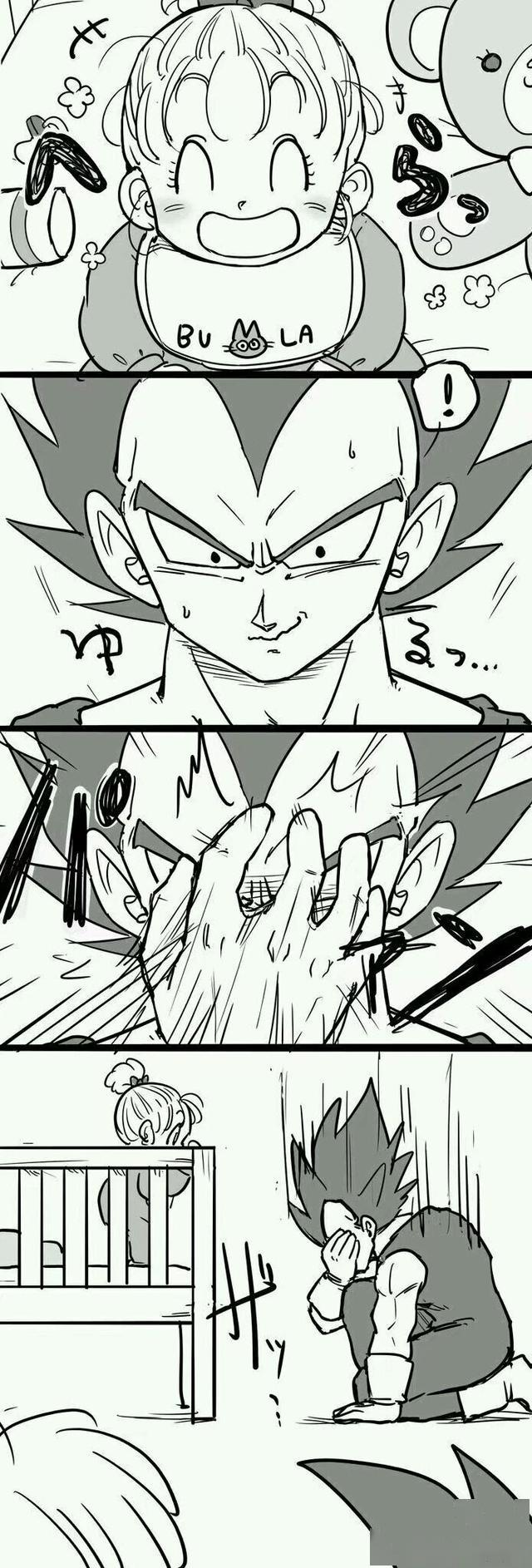 龙珠贝吉塔的精神力训练不过关特兰克斯都是布拉的错