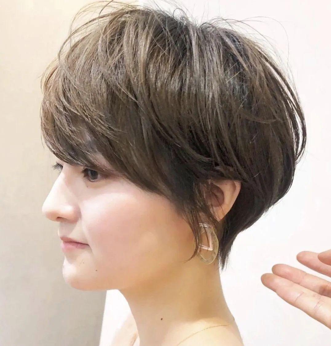 纹理短烫发30款