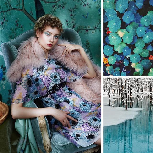 把瑰美的绿松石色装进家居之中每天都像夏天飘落寂寞的雪