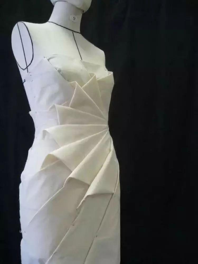 那些只能用立体裁剪做出来的结构!