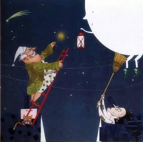 绘本故事幸运先生和不幸女士