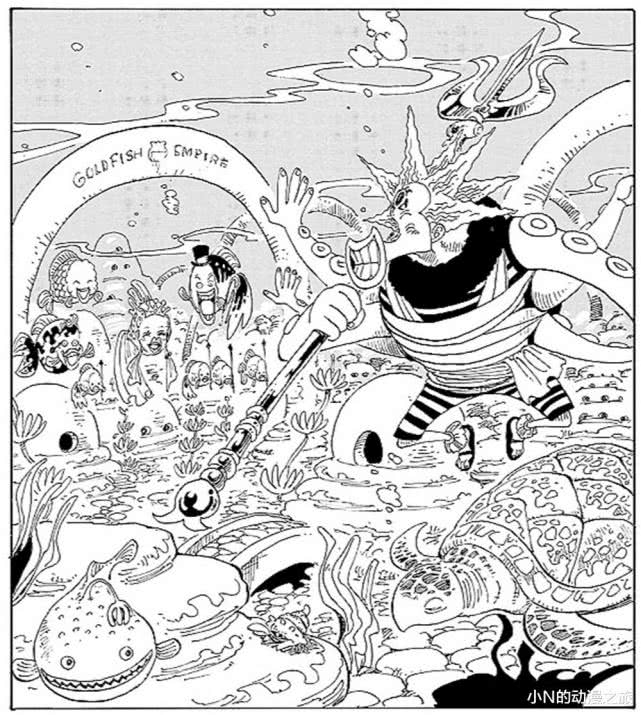 海贼王扉页故事小八的海底漫步小八与章鱼烧8号的起源故事