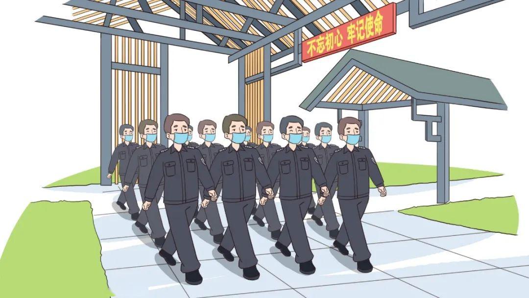 漫画一只燕子视角下可爱可敬的监狱警察