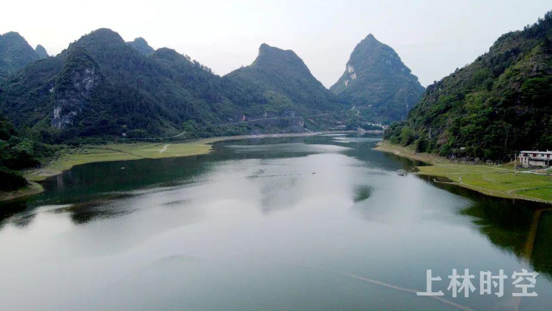 凤山县上林水库图片