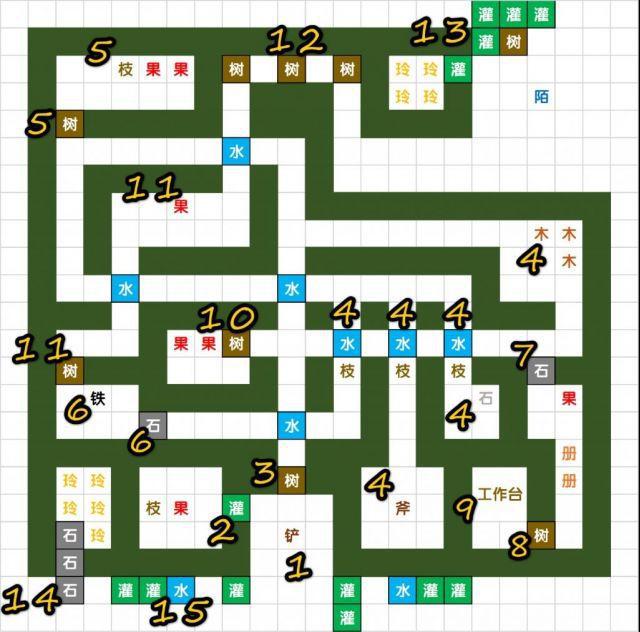 动物森友会五一特殊无人岛迷宫攻略
