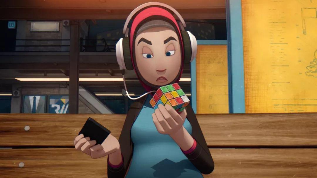 奥斯卡最佳动画《神奇的魔方 scrambled》陪孩子看优秀动画短片_女孩