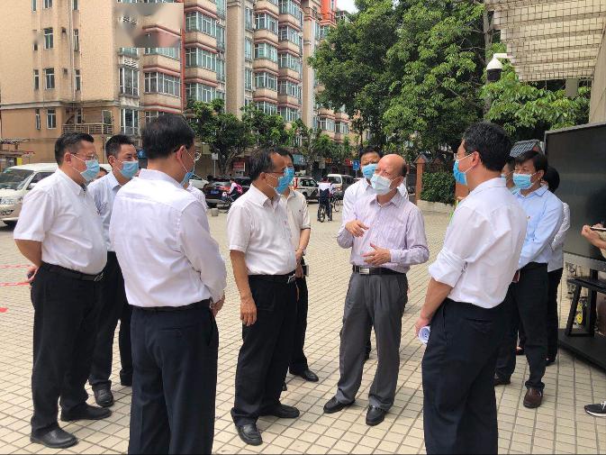 市政协到花都调研督导疫情防控工作