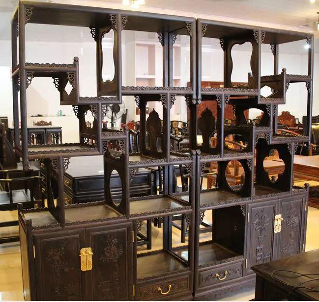 100款精品红木博古架真是美腻了