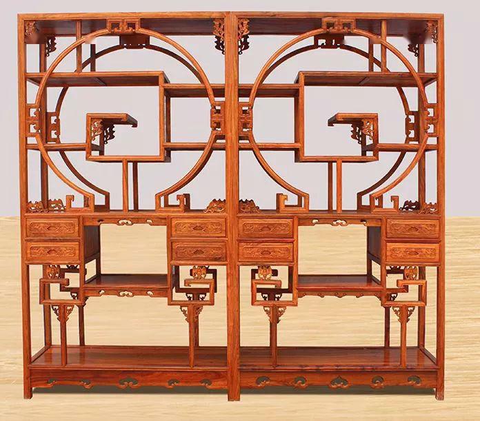 100款精品红木博古架真是美腻了