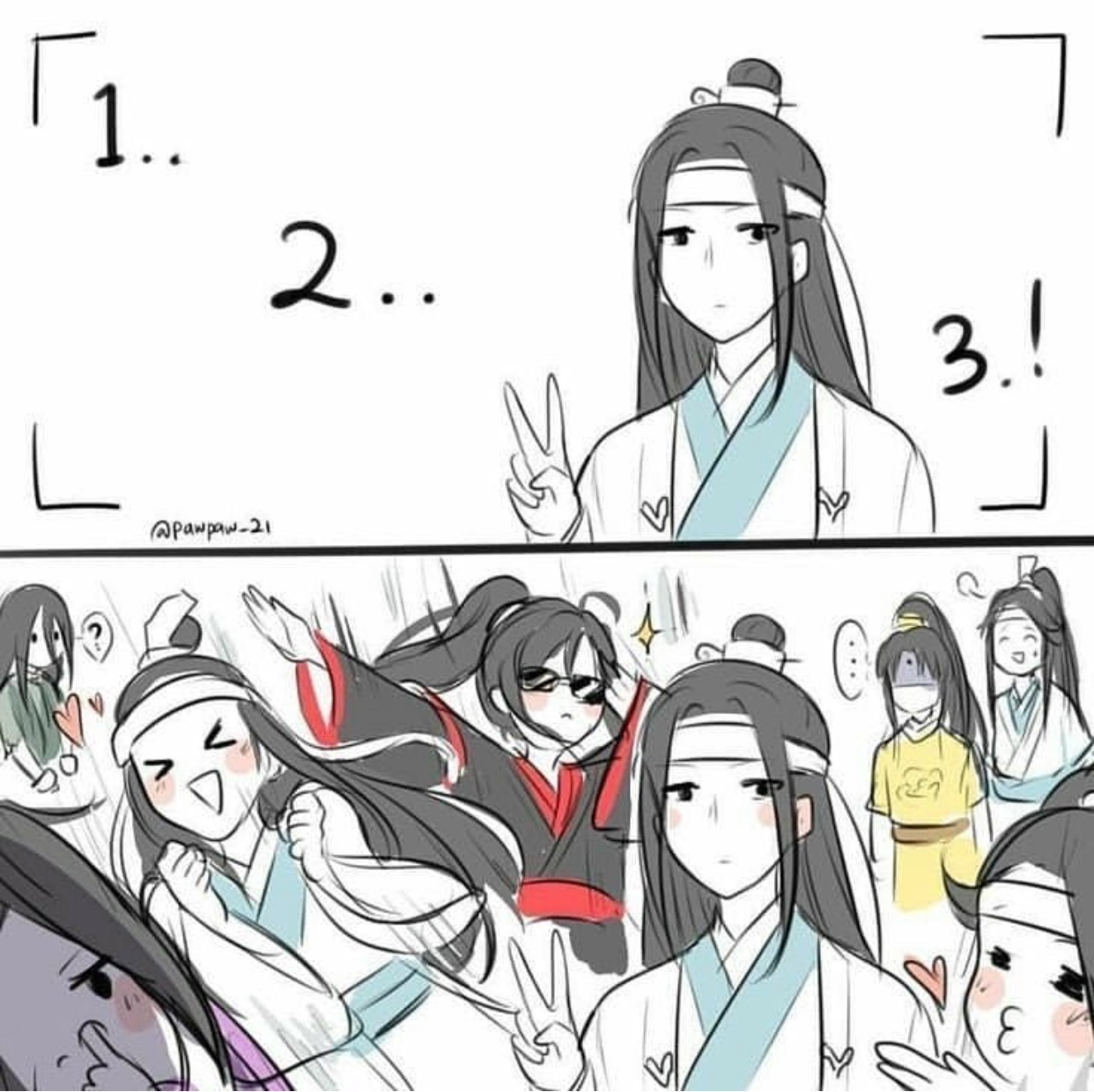 魔道祖师沙雕图图片