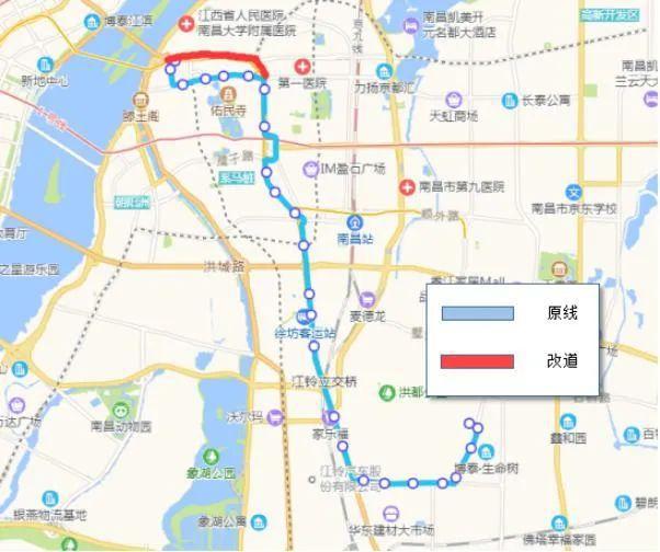 南昌brt2路线图图片