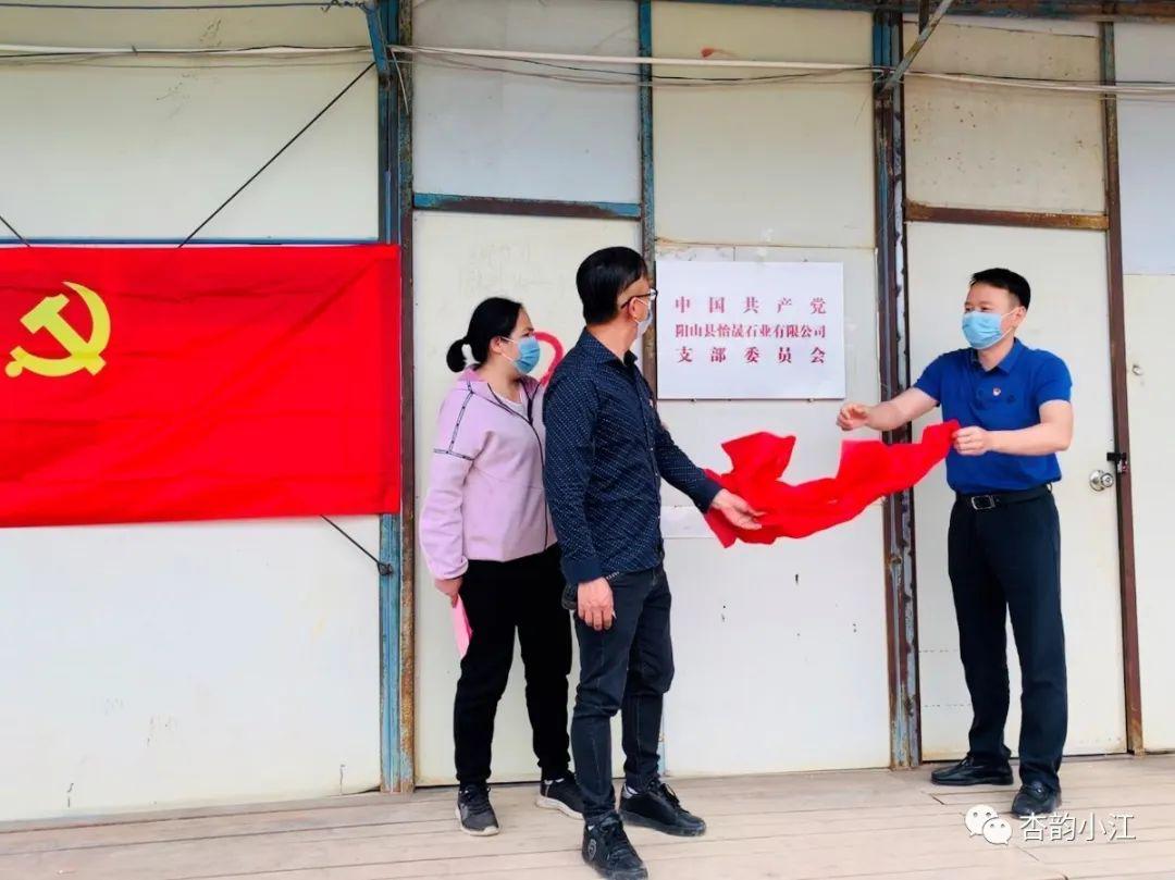 小江镇第一个流动党员党支部揭牌啦