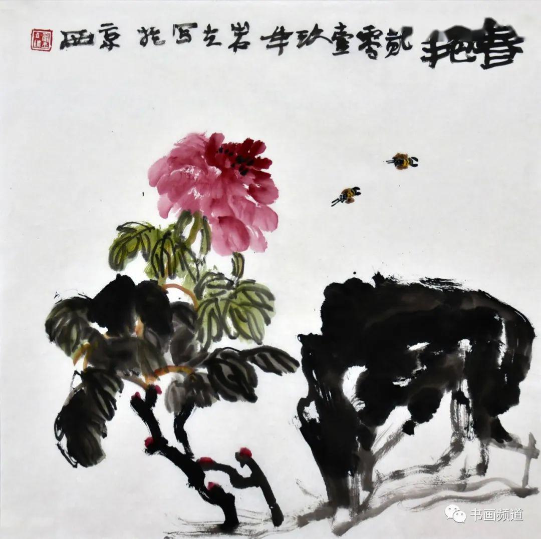 书画频道特聘教授作品专场_朱文