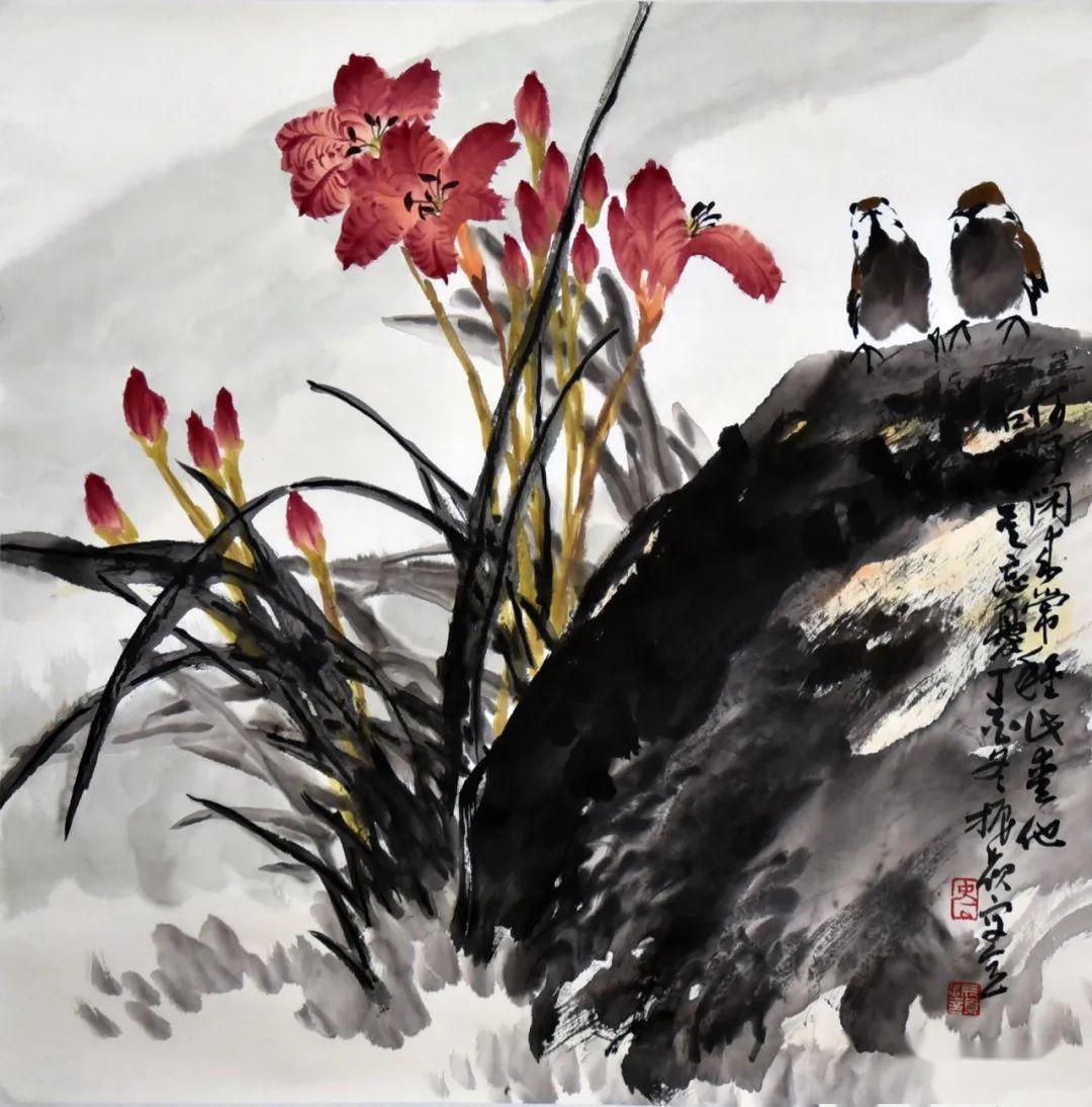 春雷乍响书画频道网络迎春保真拍卖第五期书画频道特聘教授作品专场