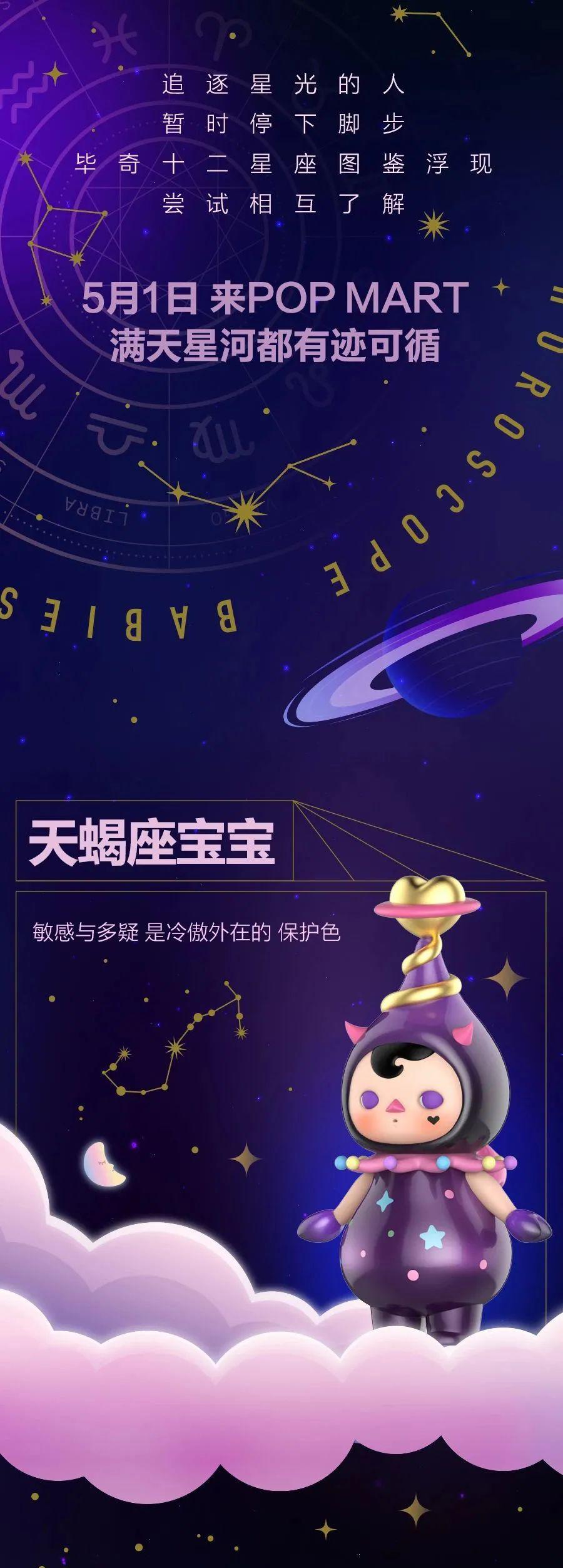popmart毕奇星座实录探索满天星河