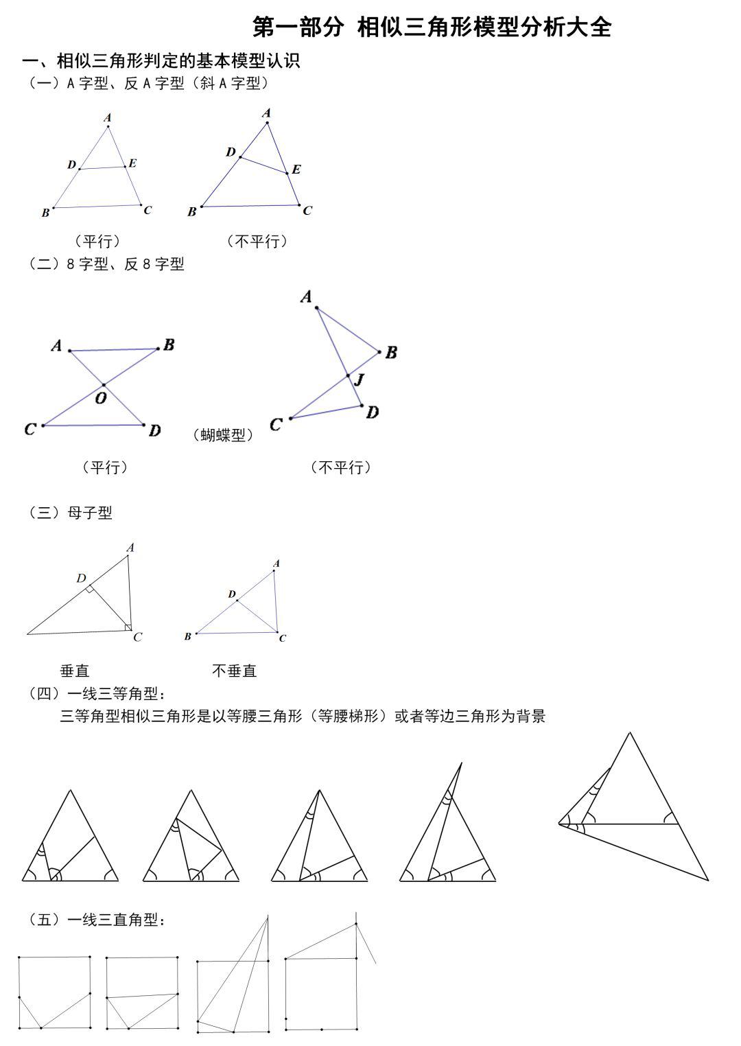 相似三角形飞鱼模型图片