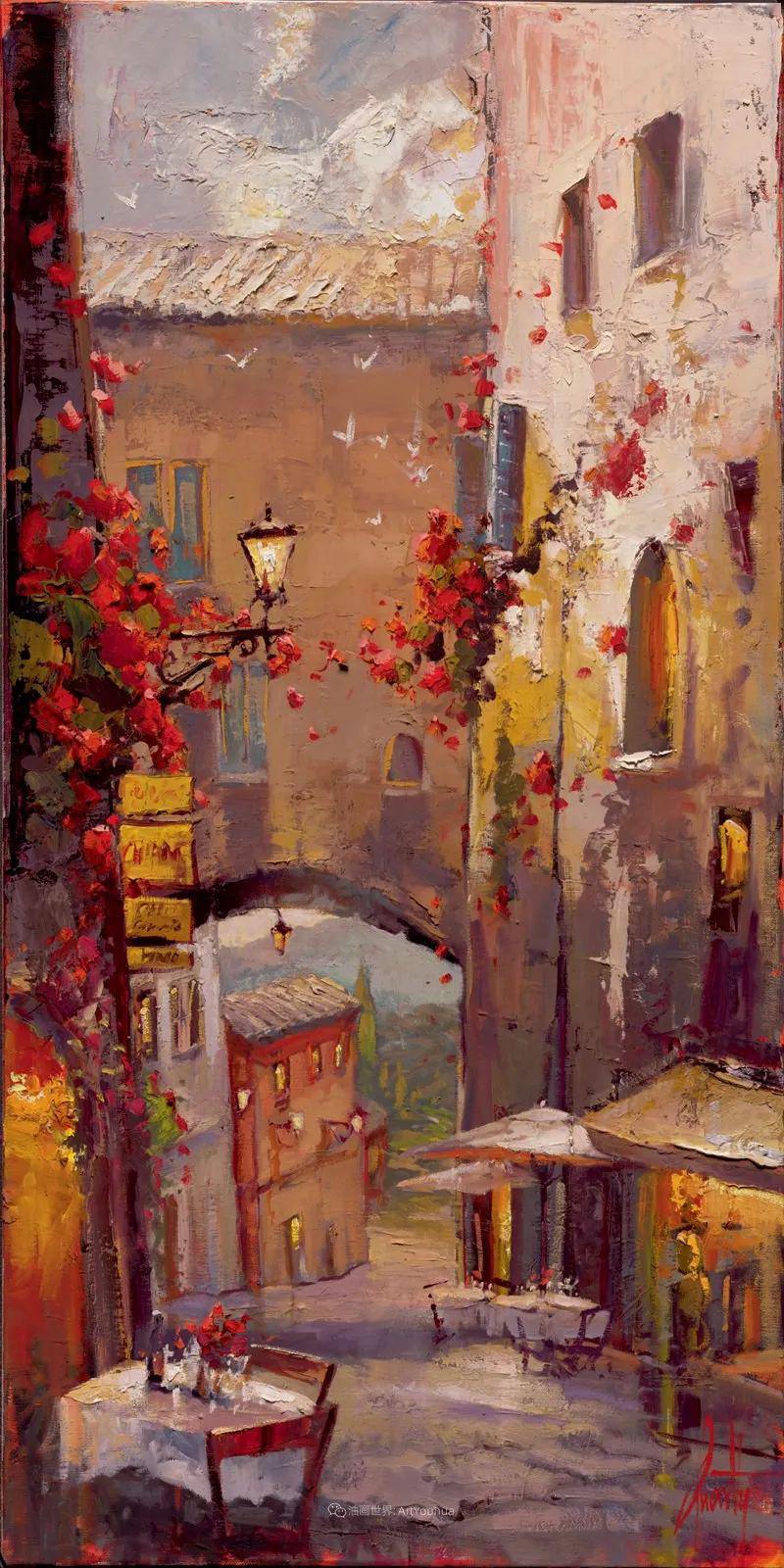 美国画家stevenquartly印象派风景油画作品赏析