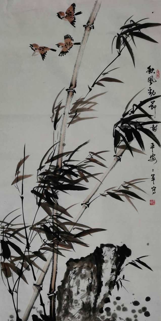 著名画家尹二军先生花鸟画艺术风格赏评