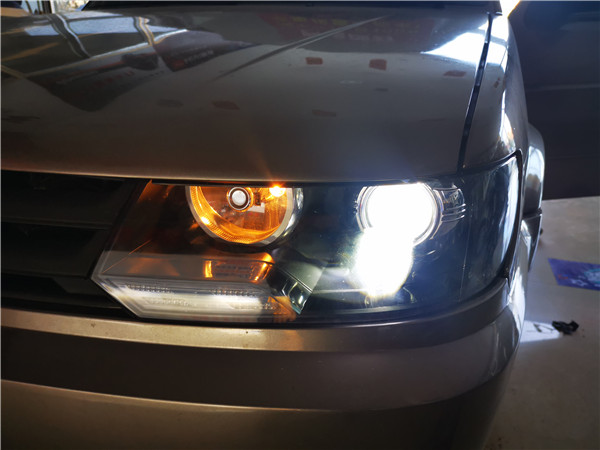 太原改灯   捷达改装98k双光透镜