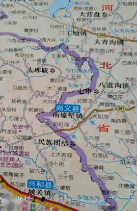 内蒙古兴和县乡村地图图片