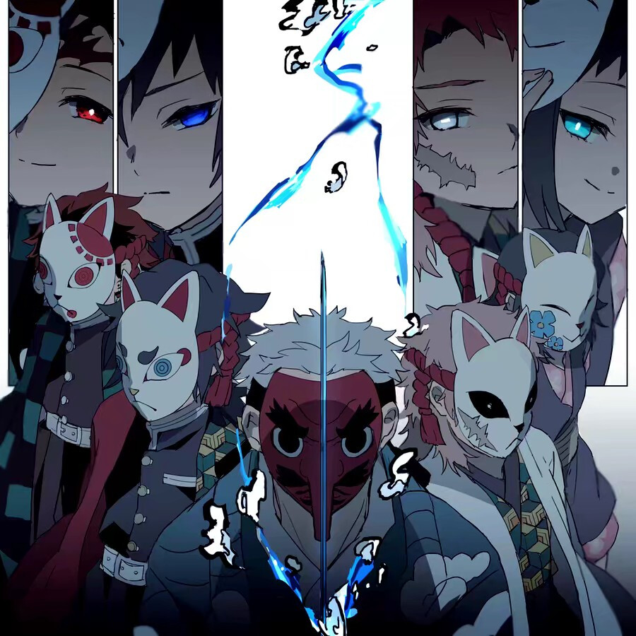 原创鬼灭之刃打破斑纹设定炭治郎变鬼竟有一丝进击巨人的影子