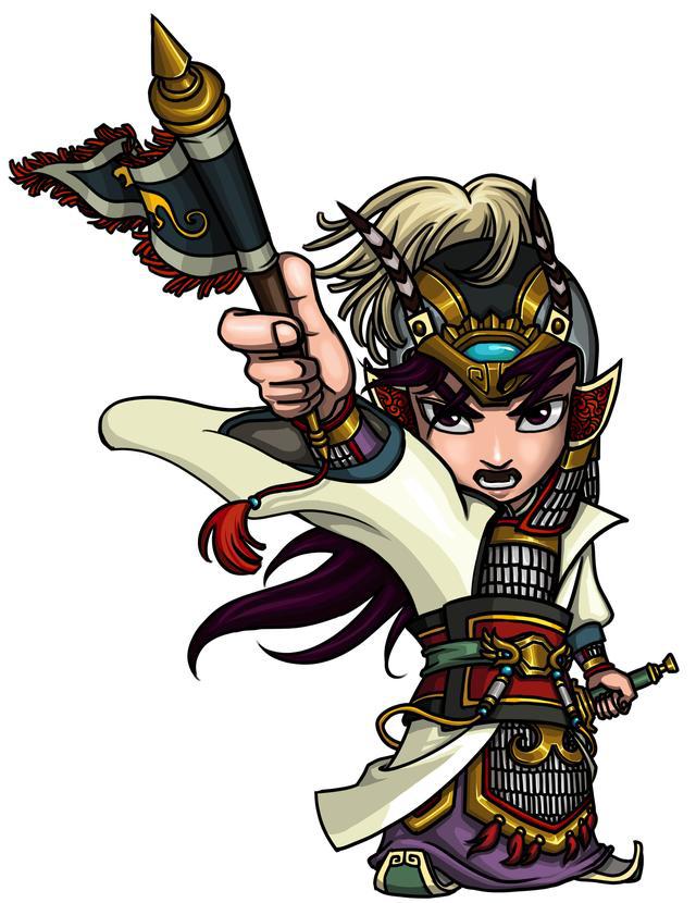 精美q版三国人物志