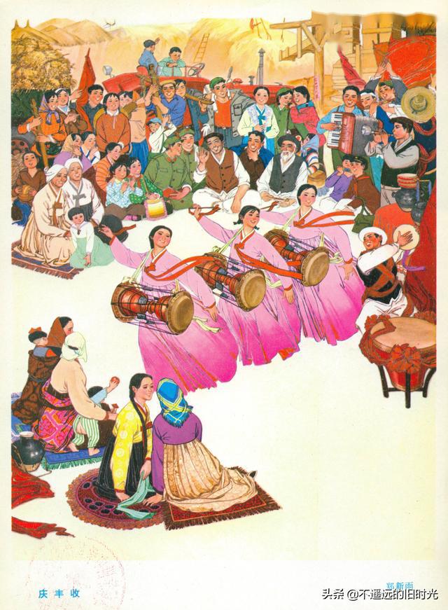 新中国不同时期通俗易懂又振奋人心的怀旧年画宣传画高清欣赏4