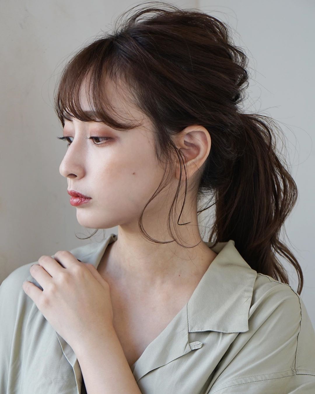 原创刘海两侧的头发才是关键剪对了脸看起来小很多