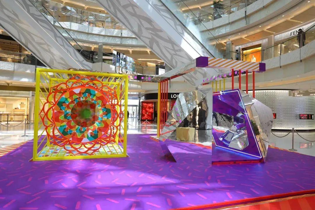 五一限定上海ifc商场这场鎏光溢彩万花筒艺术展你怎么可以不去