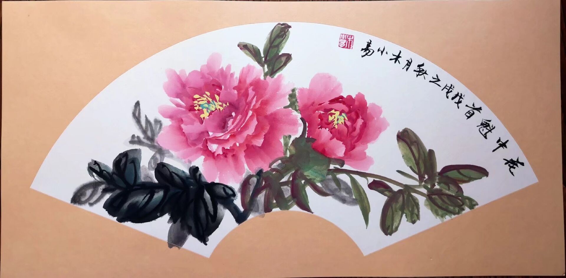 画家木小易艺术作品欣赏_牡丹