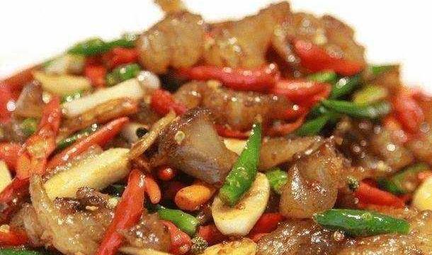 美食严选韭菜炒豆干枸杞炒丝瓜蒜苗炒肉蒜苗烧牛筋的做法