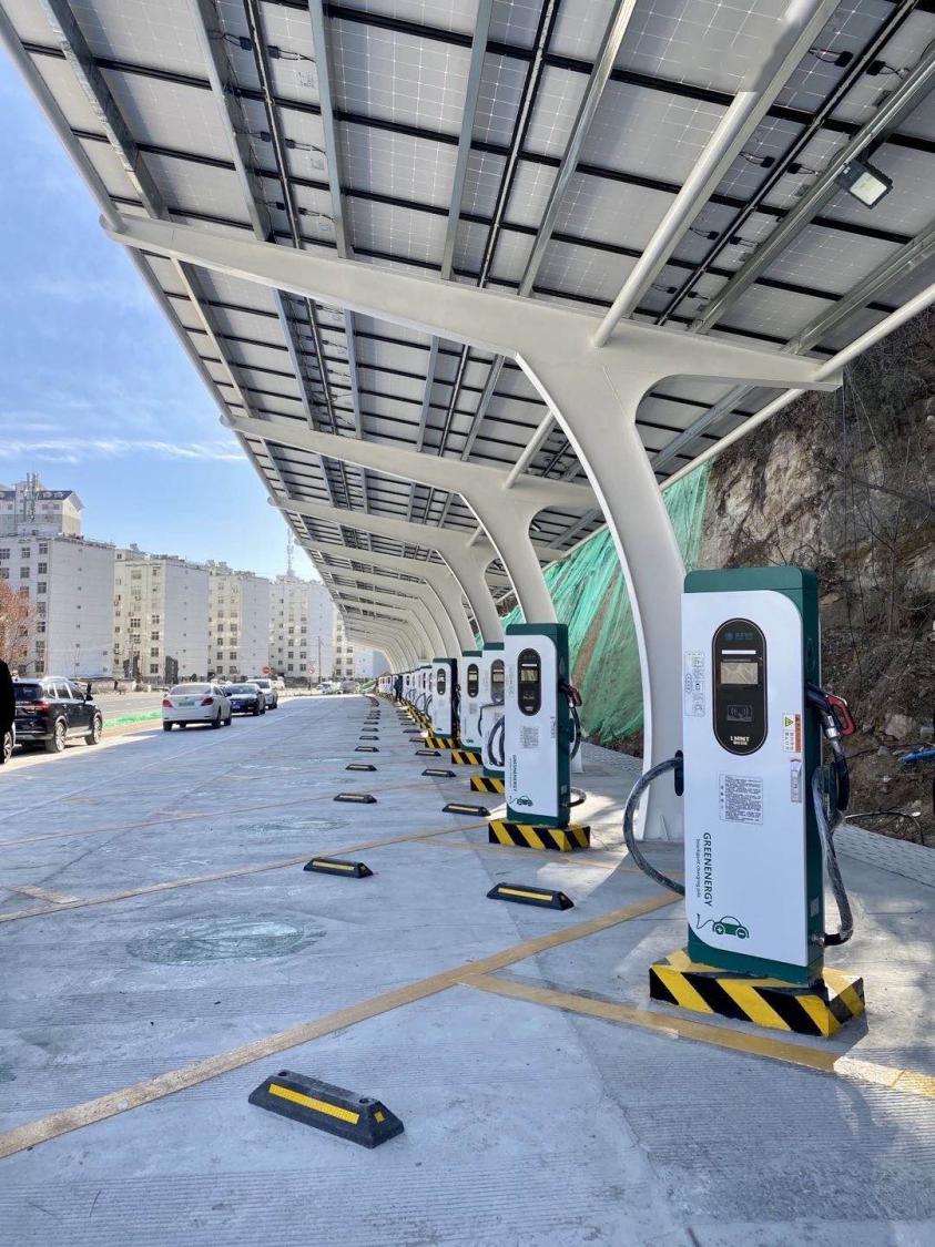 兵马俑也有电动汽车充电站啦电动汽车五一出行指南看这里