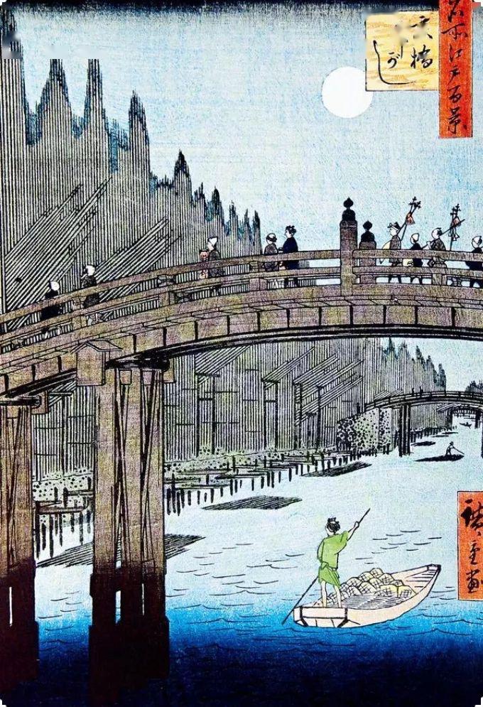 浮世绘大师歌川广重第一波日本旅行博主头号粉丝还是梵高