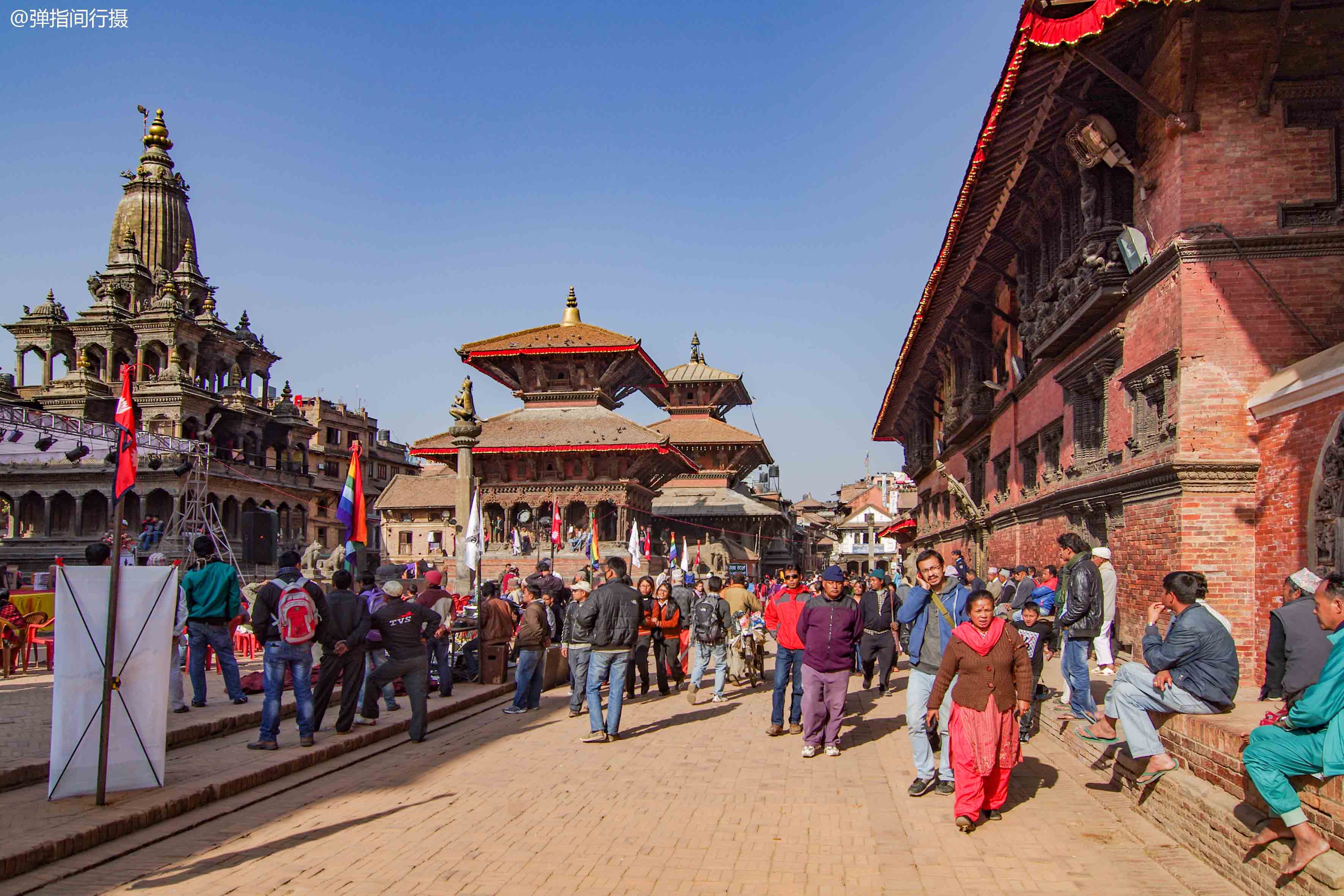 原创神秘的尼泊尔杜巴广场汇聚历史建筑精华堪称露天博物馆