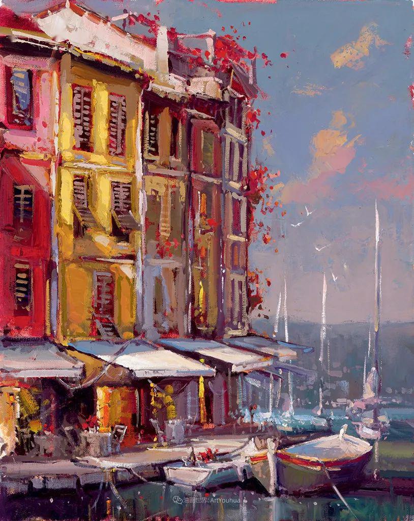 美国画家stevenquartly印象派风景油画作品赏析