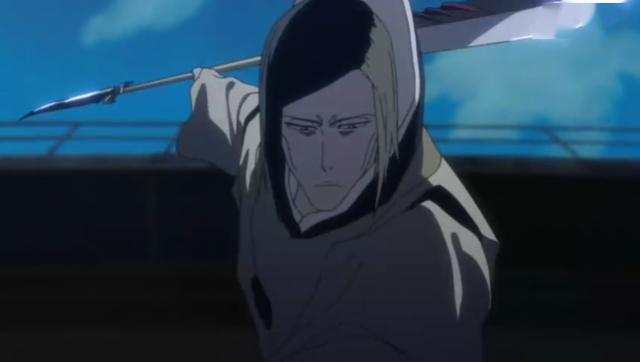 因幡影狼佐(原第十二番队第七席)的斩魄刀,始解后变成一把双刃刀,逆