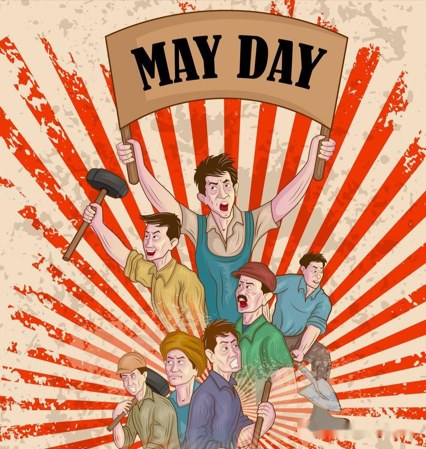 英你绽放​  ​labor day or may day? 聊聊五一那些事儿