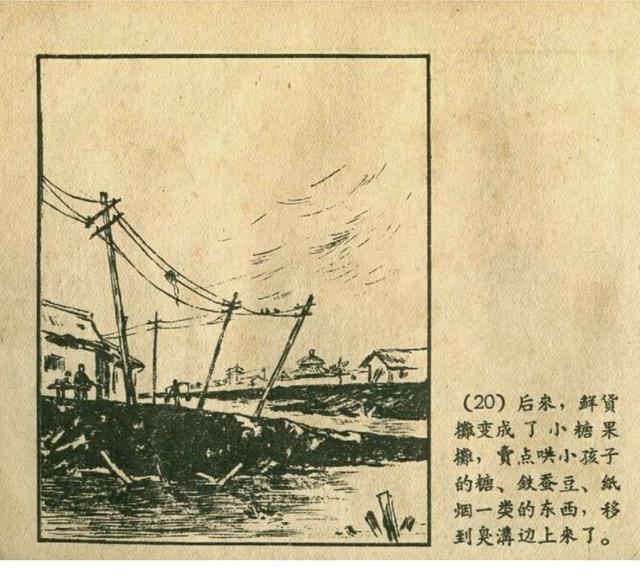 龙须沟一家人家一本1958年的故事经典老连环画