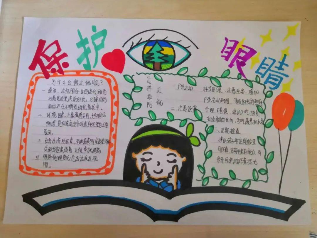 欣赏爱眼手抄报作品展第三弹