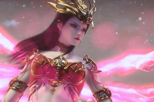 来感受下美杜莎女王的魔法吧,单单一对闪光的翅膀,便是把周围一大片