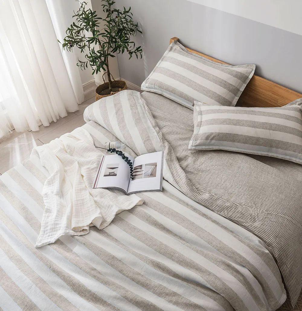 法国人挚爱的亚麻床品夏日睡它太享受